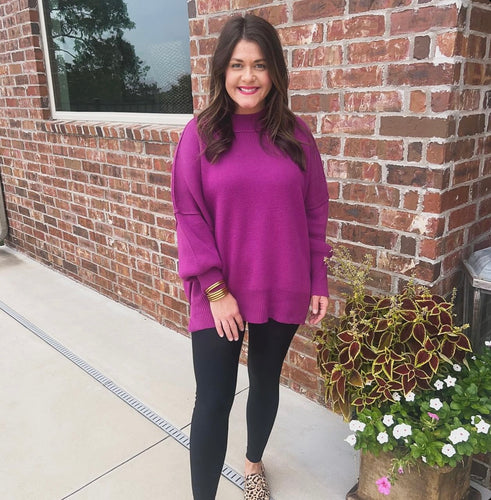 Plum Emma Sweater