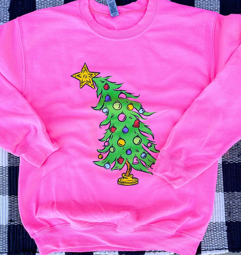 Hot Pink Whoville Sweatshirt